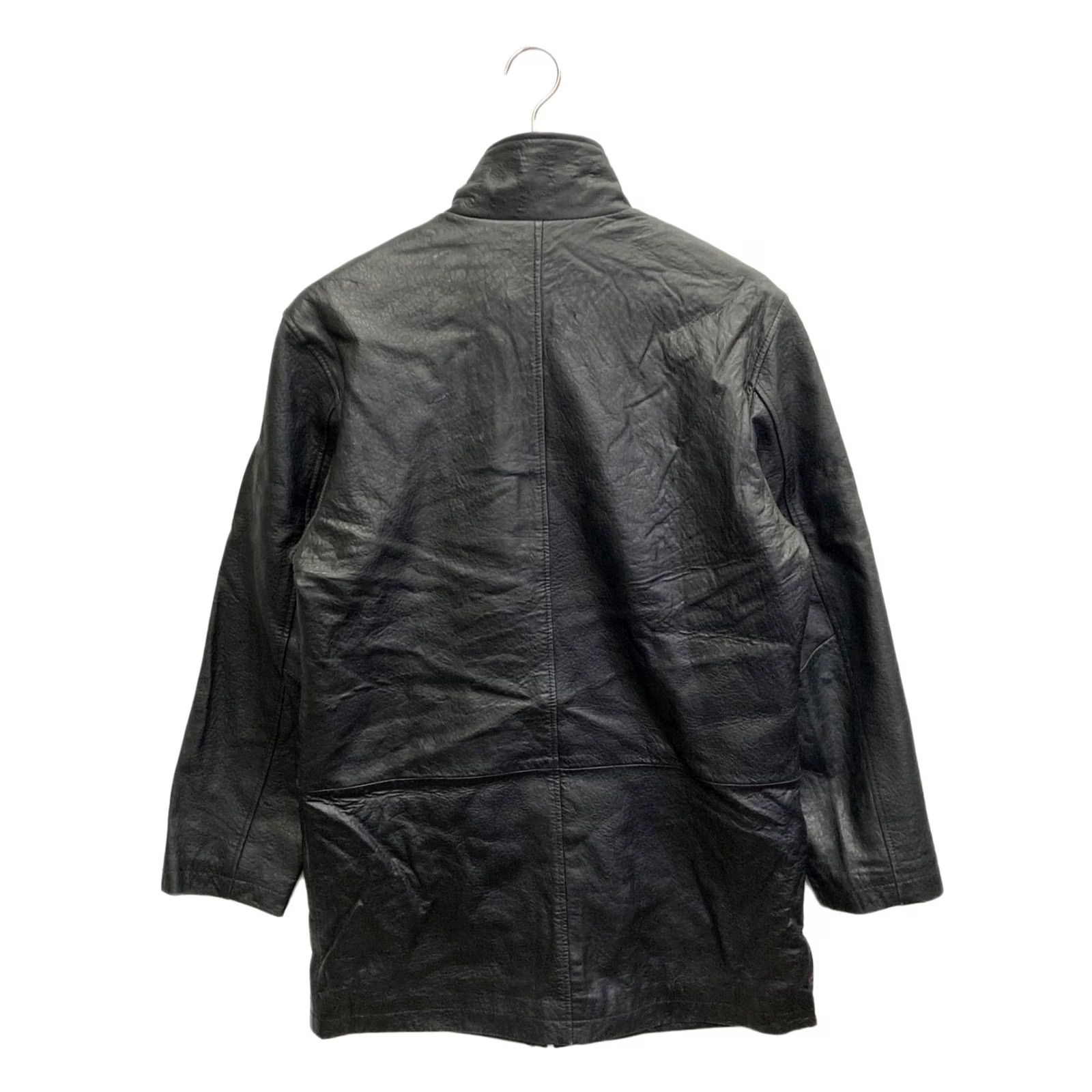 Vintage DANBERY HOMME Leather Jacket Jacket Men L Black Leather Jacket Size US L / EU 52-54 / 3 - 2 Thumbnail