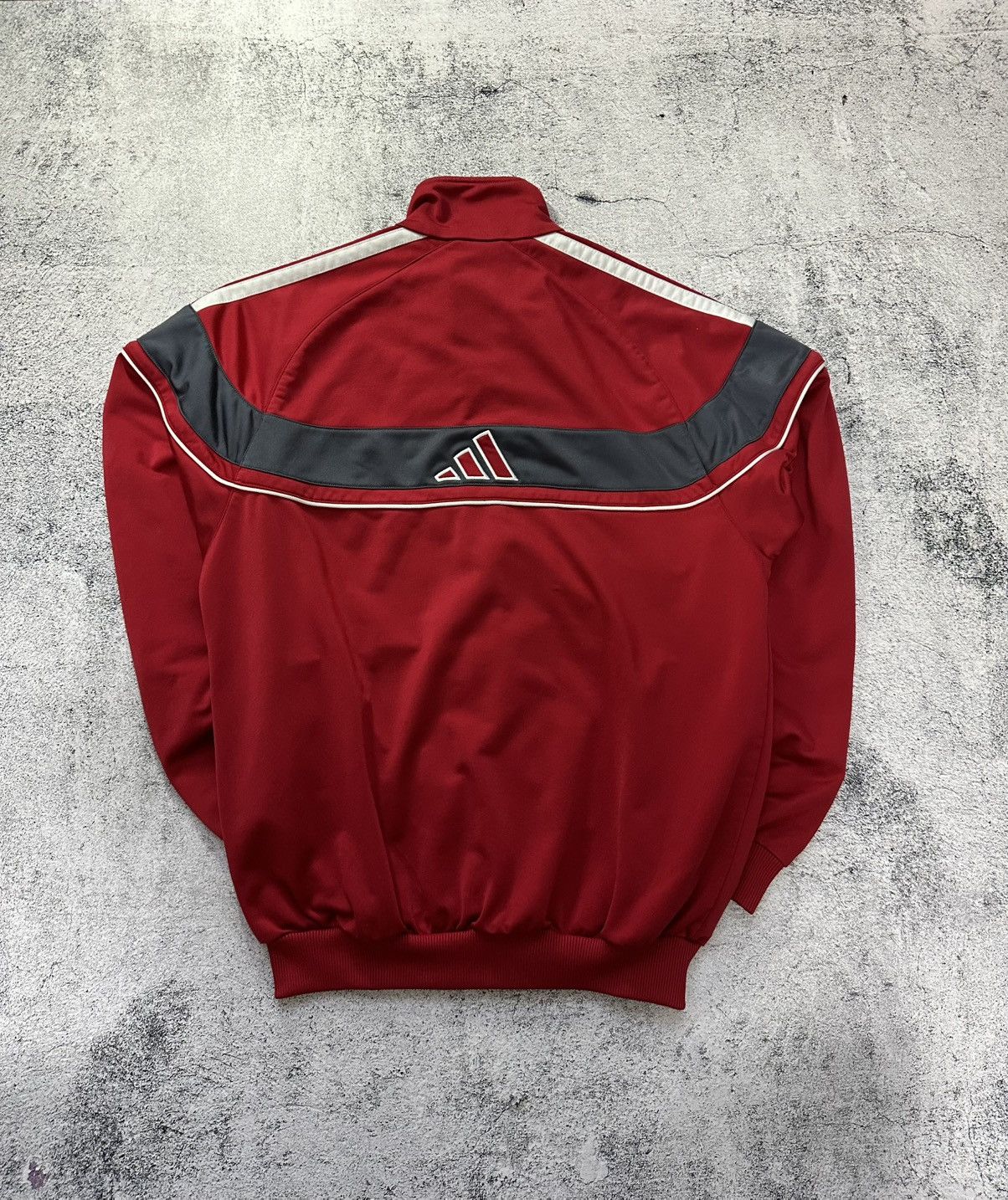 Adidas Vintage Adidas Olympic Zip Jacket Big Logo Fit Back Size US L / EU 52-54 / 3 - 2 Thumbnail
