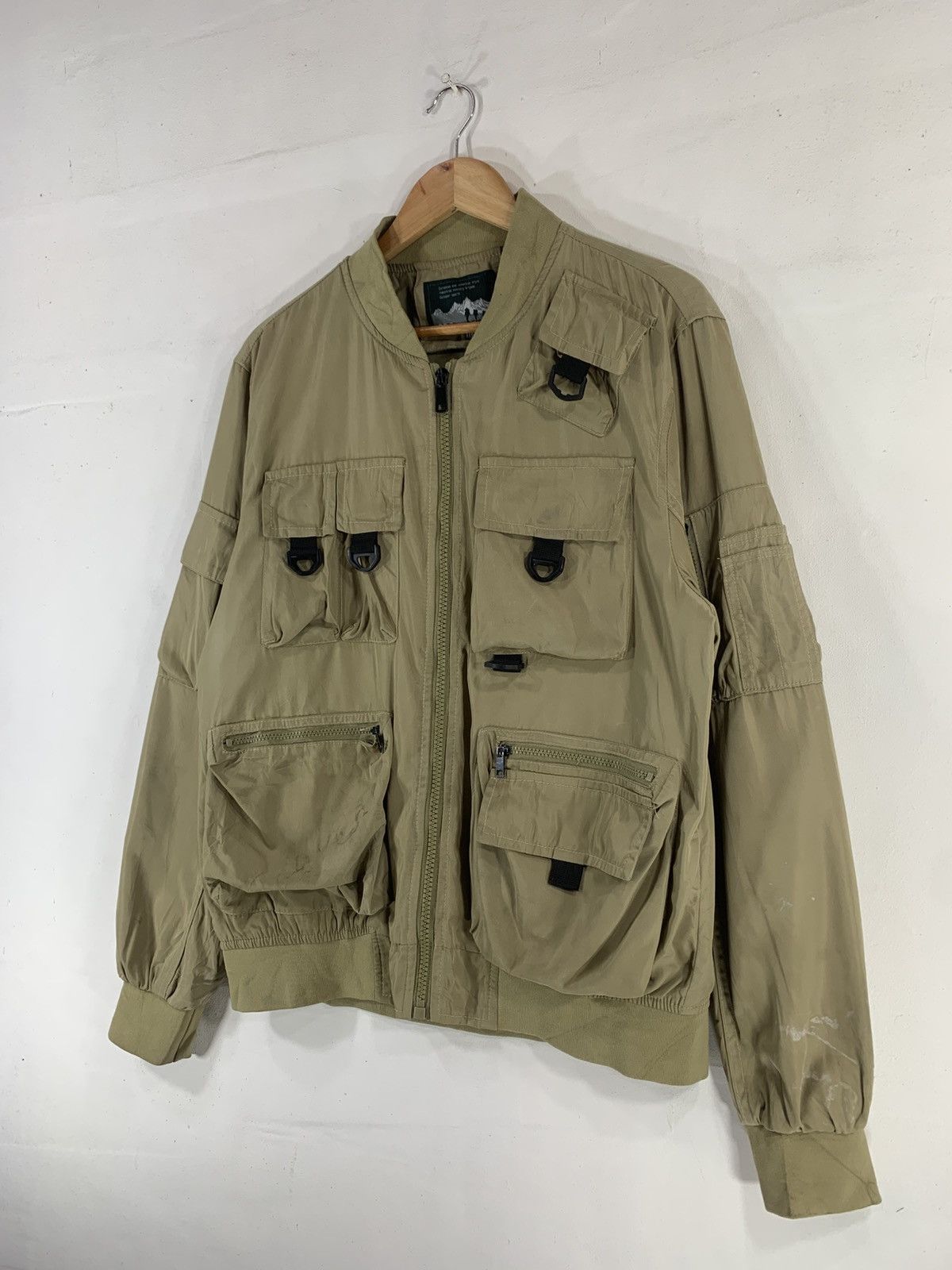 Vintage Techwear Military Style Utility Jacket Size US XXL / EU 58 / 5 - 9 Thumbnail