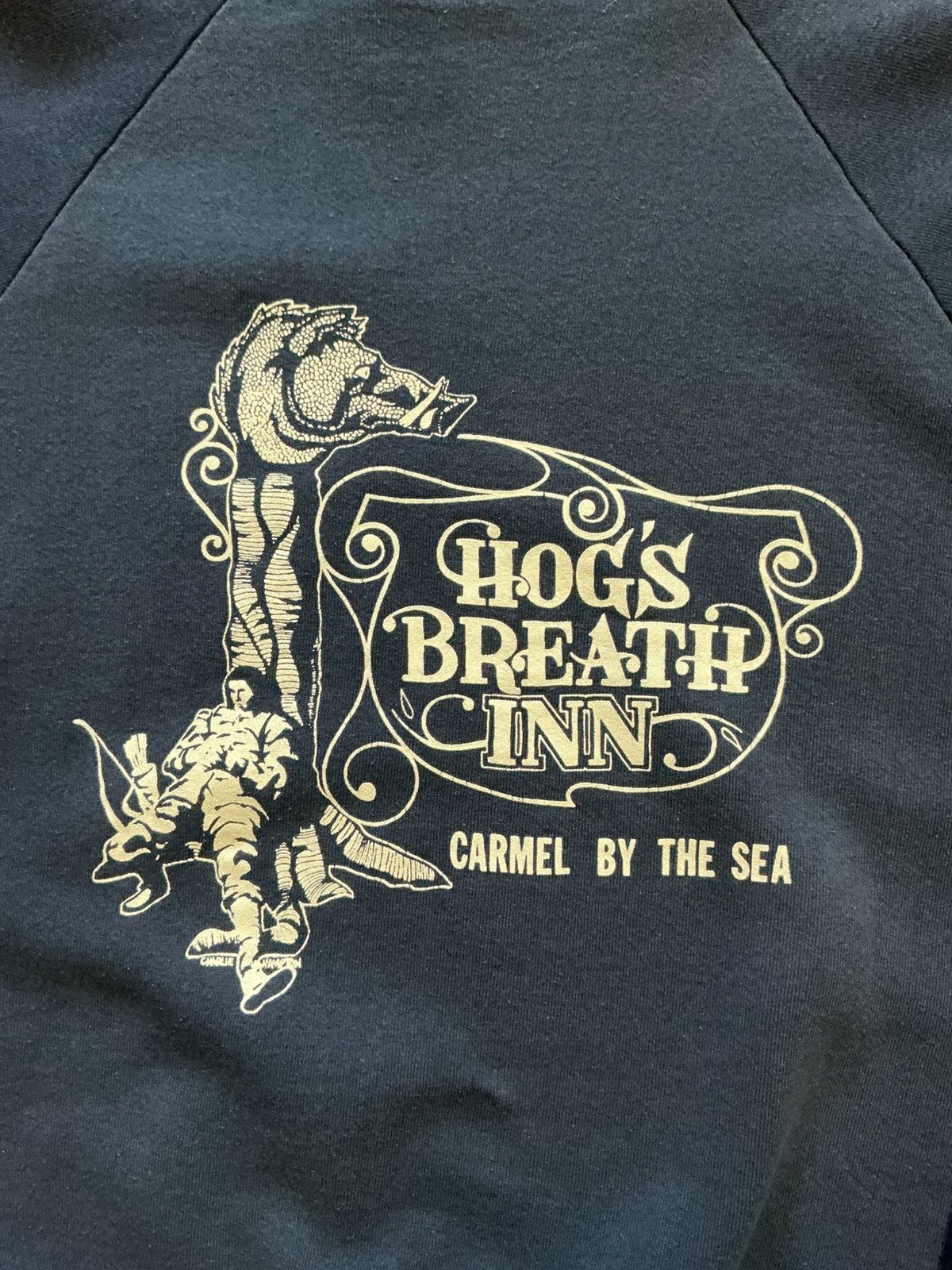 Vintage Vintage Hogs Breath Inn Carmel By The Sea Sweatshirt Size US XL / EU 56 / 4 - 1 Thumbnail