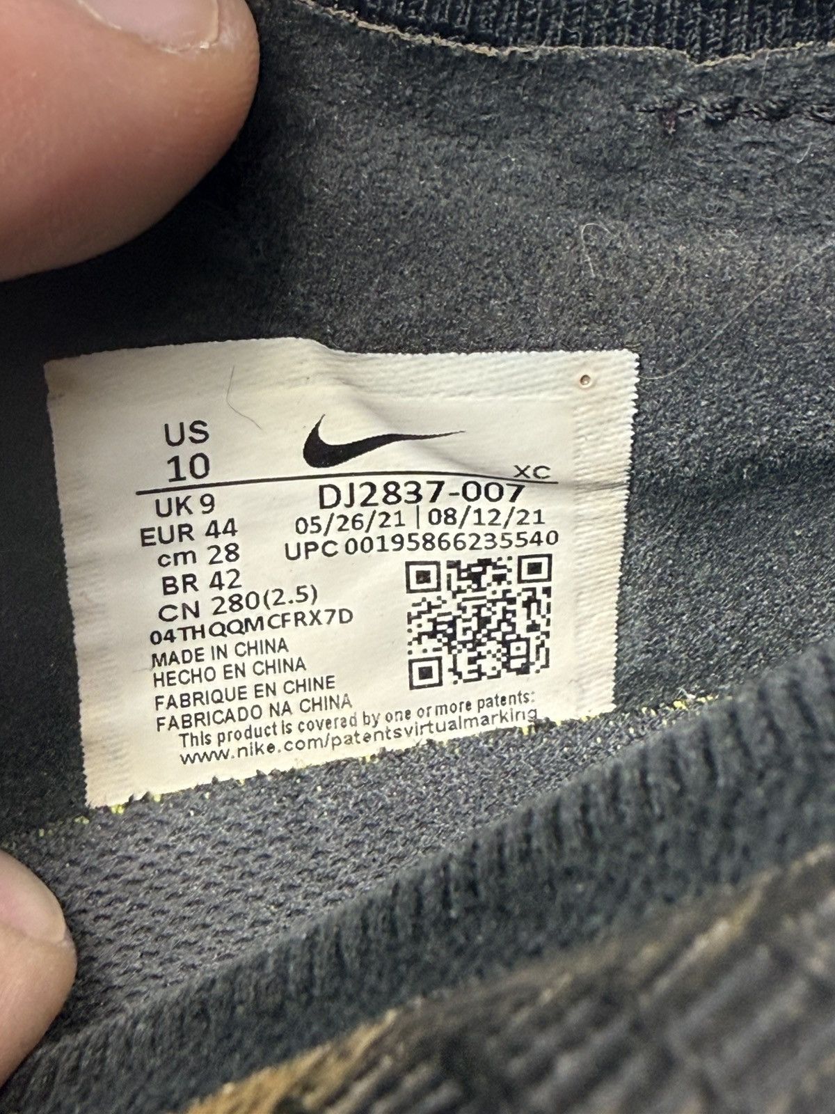 Nike Nike Mercurial Vapor 14 Elite FG US10 UK9 EUR44 Cleats Size US 10 / EU 43 - 17 Thumbnail
