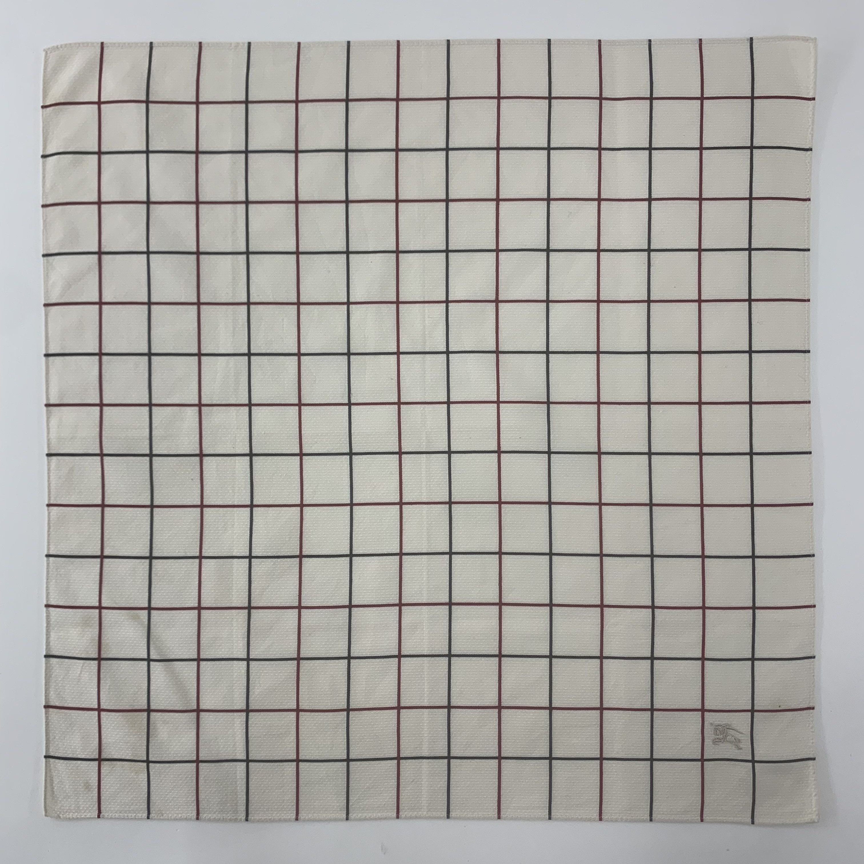 Burberry Burberry Handkerchief Bandana Neckerchief Pocket Square Size ONE SIZE - 2 Thumbnail