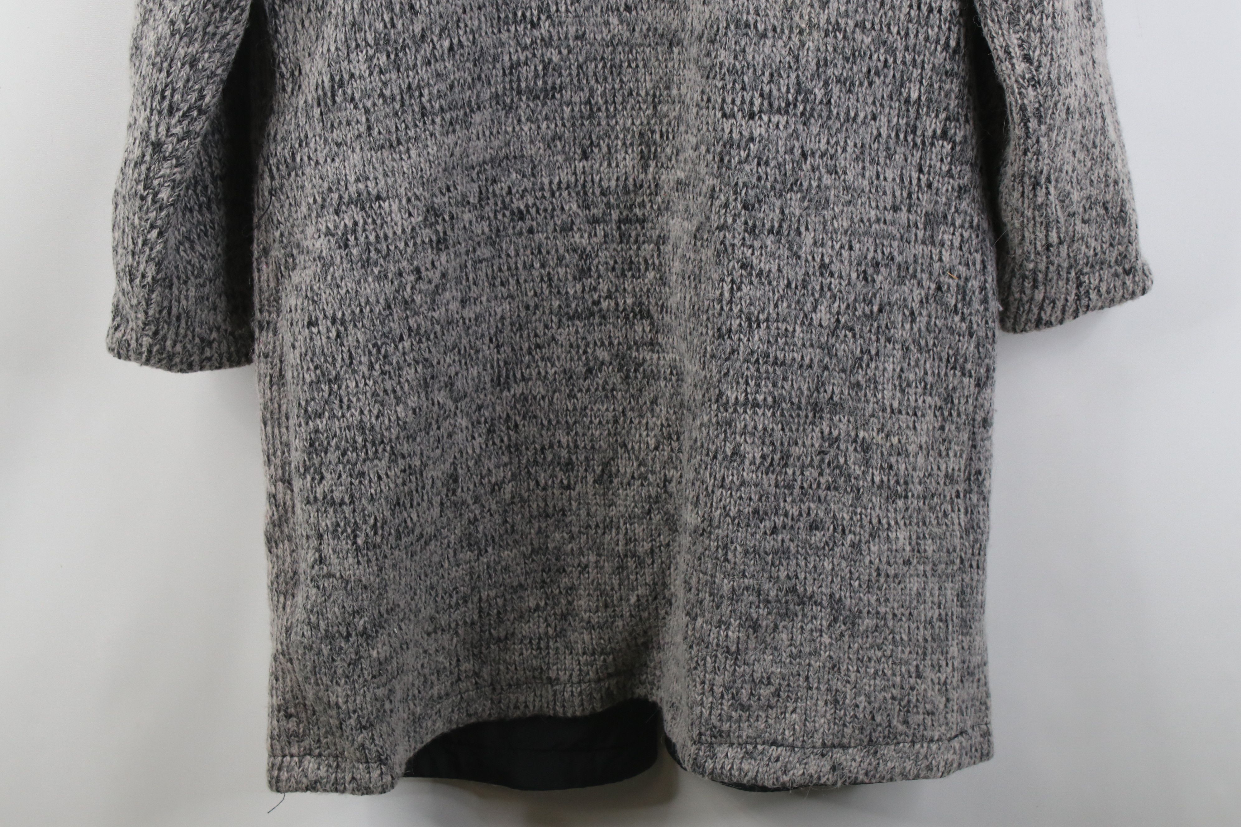 Vintage Vintage 90s Streetwear Reversible Wool Blend Button Jacket Size XS / US 0-2 / IT 36-38 - 8 Thumbnail
