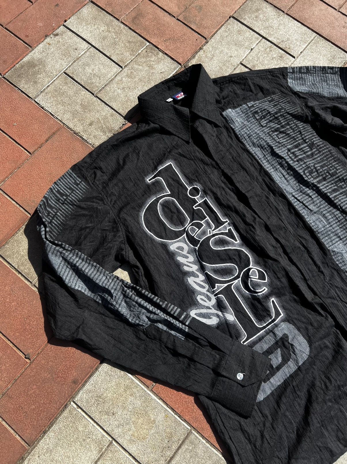 Diesel Vintage Diesel Shirt Avant Garde Size US L / EU 52-54 / 3 - 4 Thumbnail