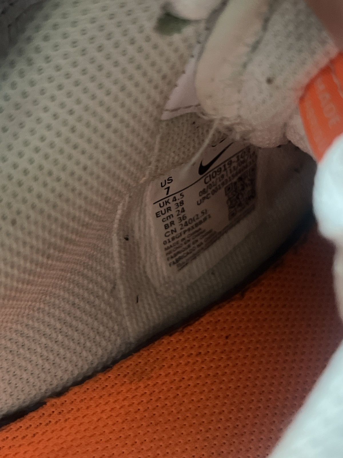 Nike AF1 SHADOW ‘TOTAL ORANGE’ Size US 7.5 / IT 37.5 - 7 Thumbnail
