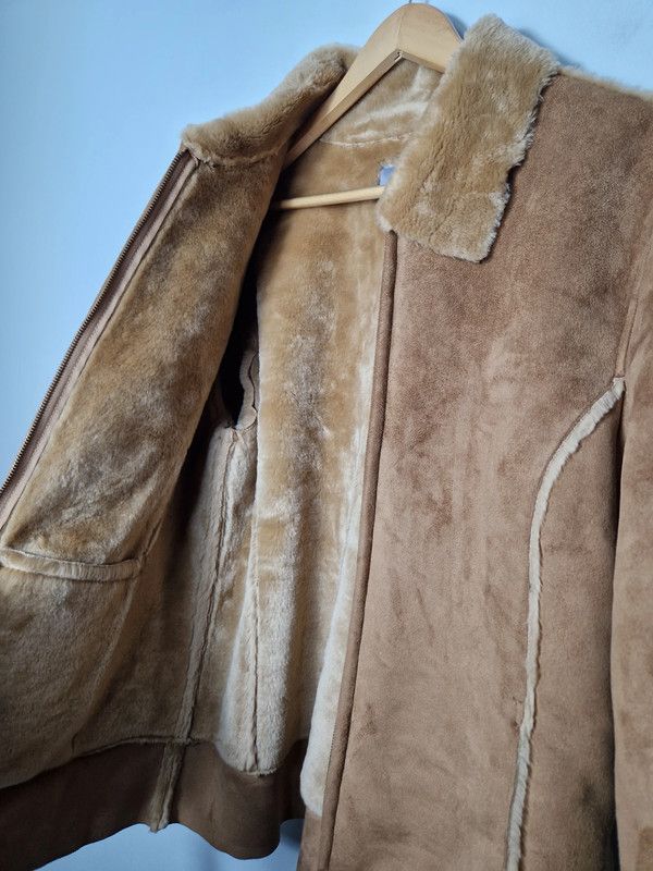 Miss Sixty × Vintage Vintage faux sheepskin coat fur y2k Size M / US 6-8 / IT 42-44 - 4 Thumbnail