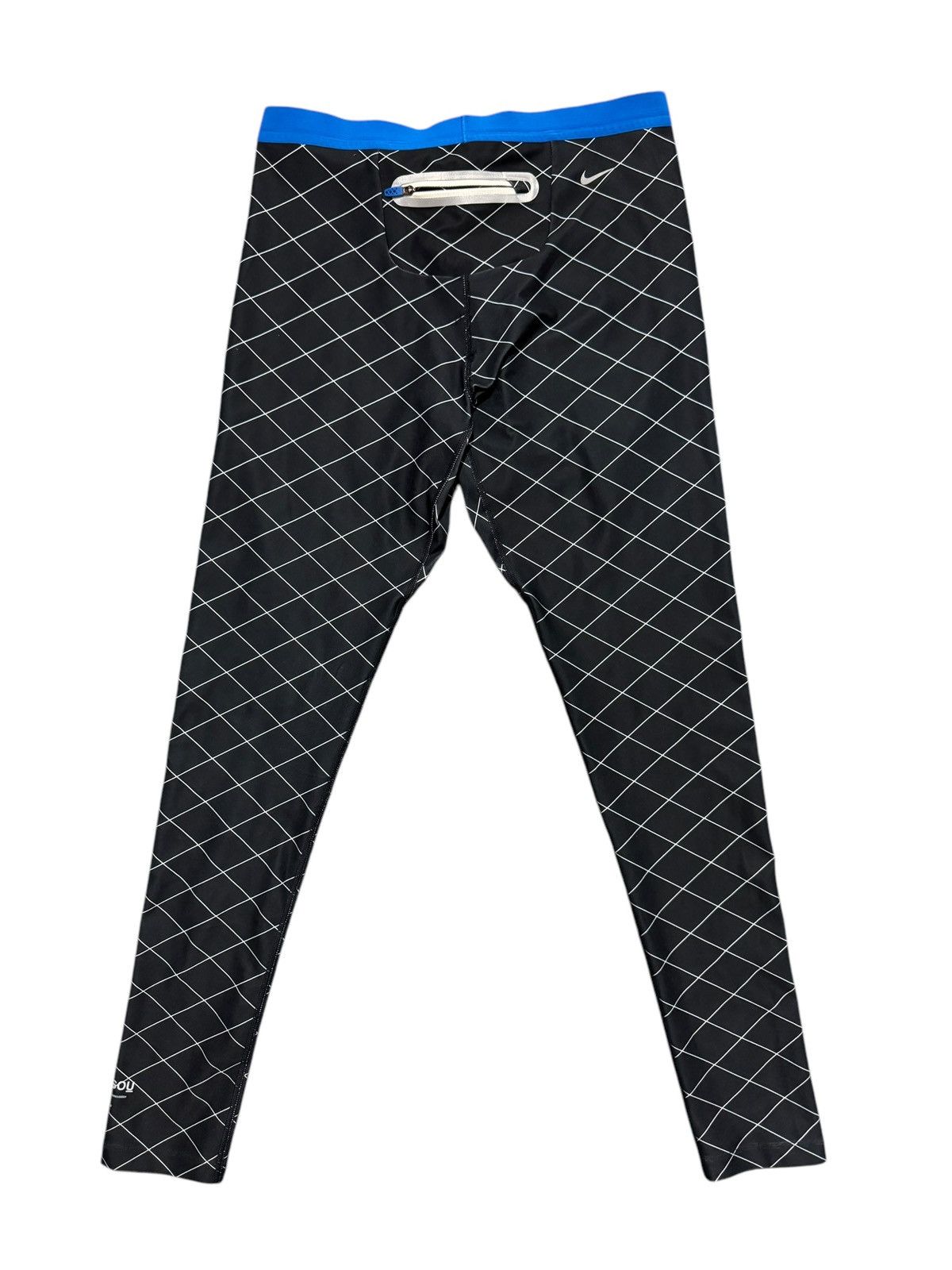Gyakusou × Nike × Undercover Nike Undercover Gyakusou Running Leggings Black Blue Size US 30 / EU 46 - 3 Thumbnail