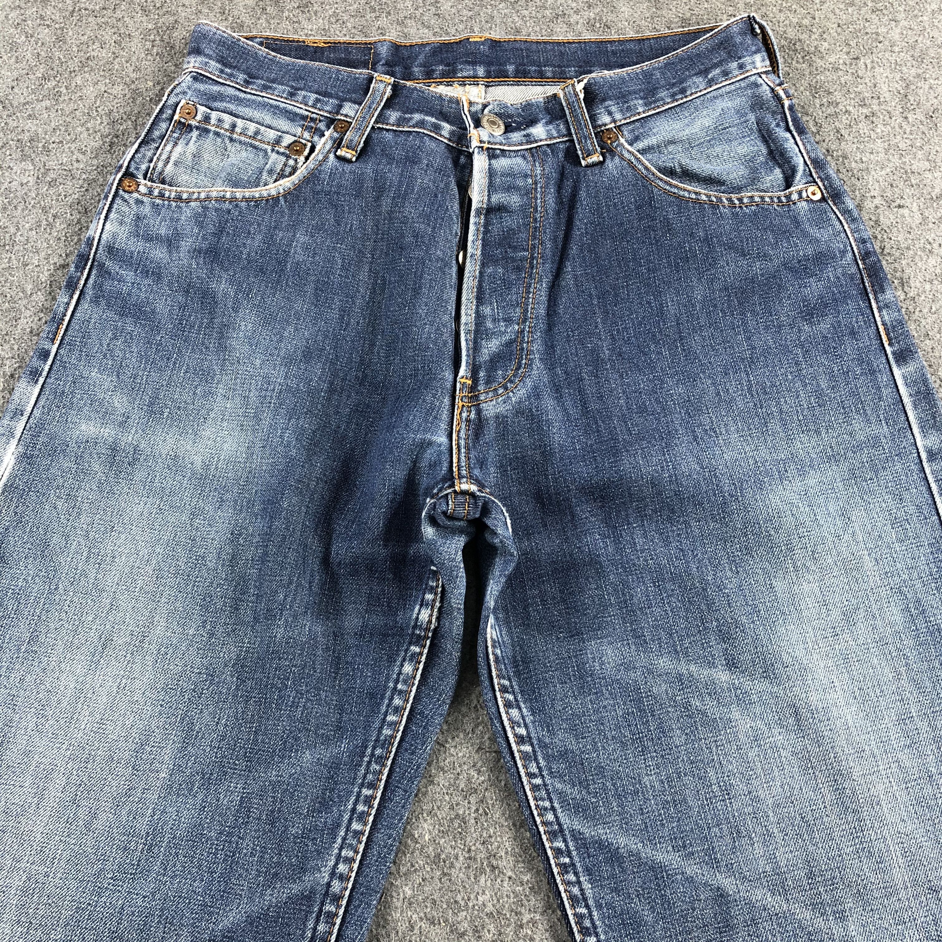 Levi's 90s Vintage Blue Wash Levis 513 Jeans-J1834 Size US 30 / EU 46 - 3 Thumbnail