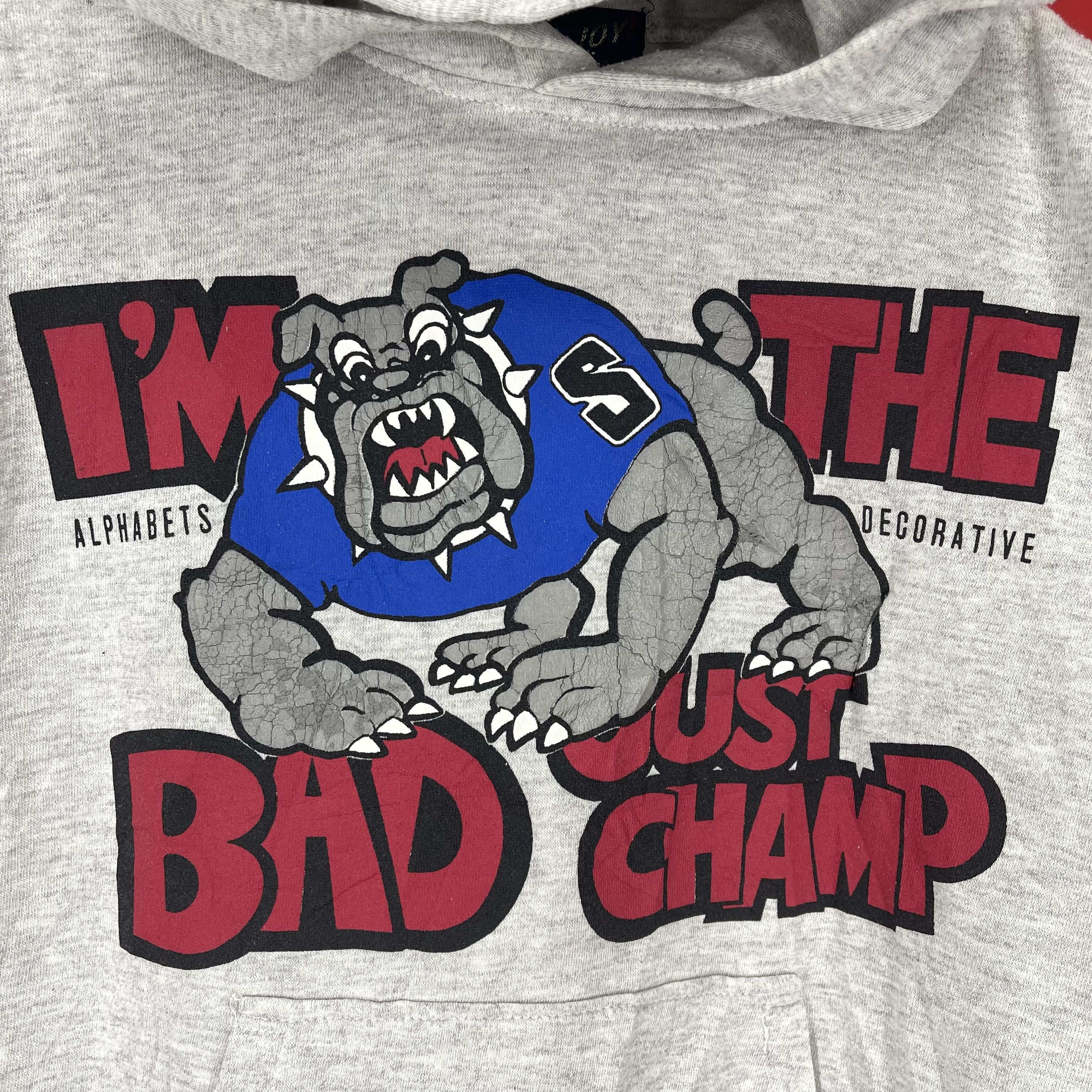 Japanese Brand BULLDOG by JOG JOY Hoodie Pullover #1970/12 Size US S / EU 44-46 / 1 - 3 Thumbnail