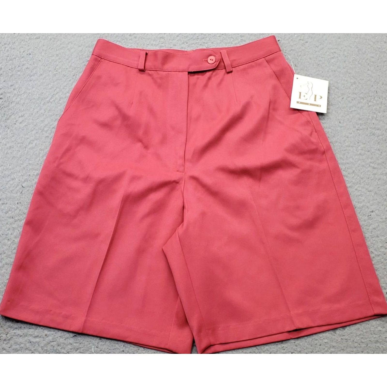Pinko EP Pro Bermuda Shorts Womens 8 Pink Pleated Relaxed Fit Lightweight USA Made Bermuda Shorts Women’s 8 Pink Size 30" / US 8 / IT 44 - 2 Thumbnail