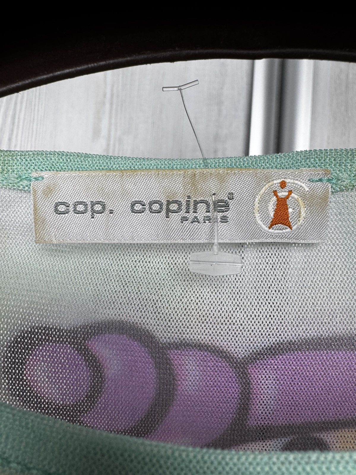 Cop Copine Cop Copine "Tago" Long Sleeve Mesh Top Graffiti print Tee Size M / US 6-8 / IT 42-44 - 9 Thumbnail