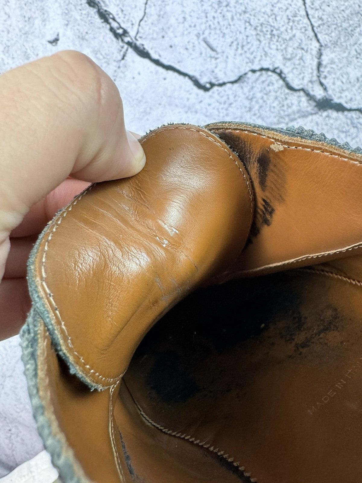Givenchy RARE Givenchy Chunky Leather Derbies Shoes Size US 11 / EU 44 - 14 Thumbnail
