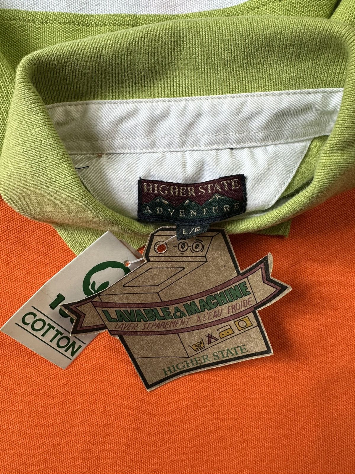 Vintage Vintage NWT Higher State Kayaking Polo Shirt Large Size US L / EU 52-54 / 3 - 3 Thumbnail