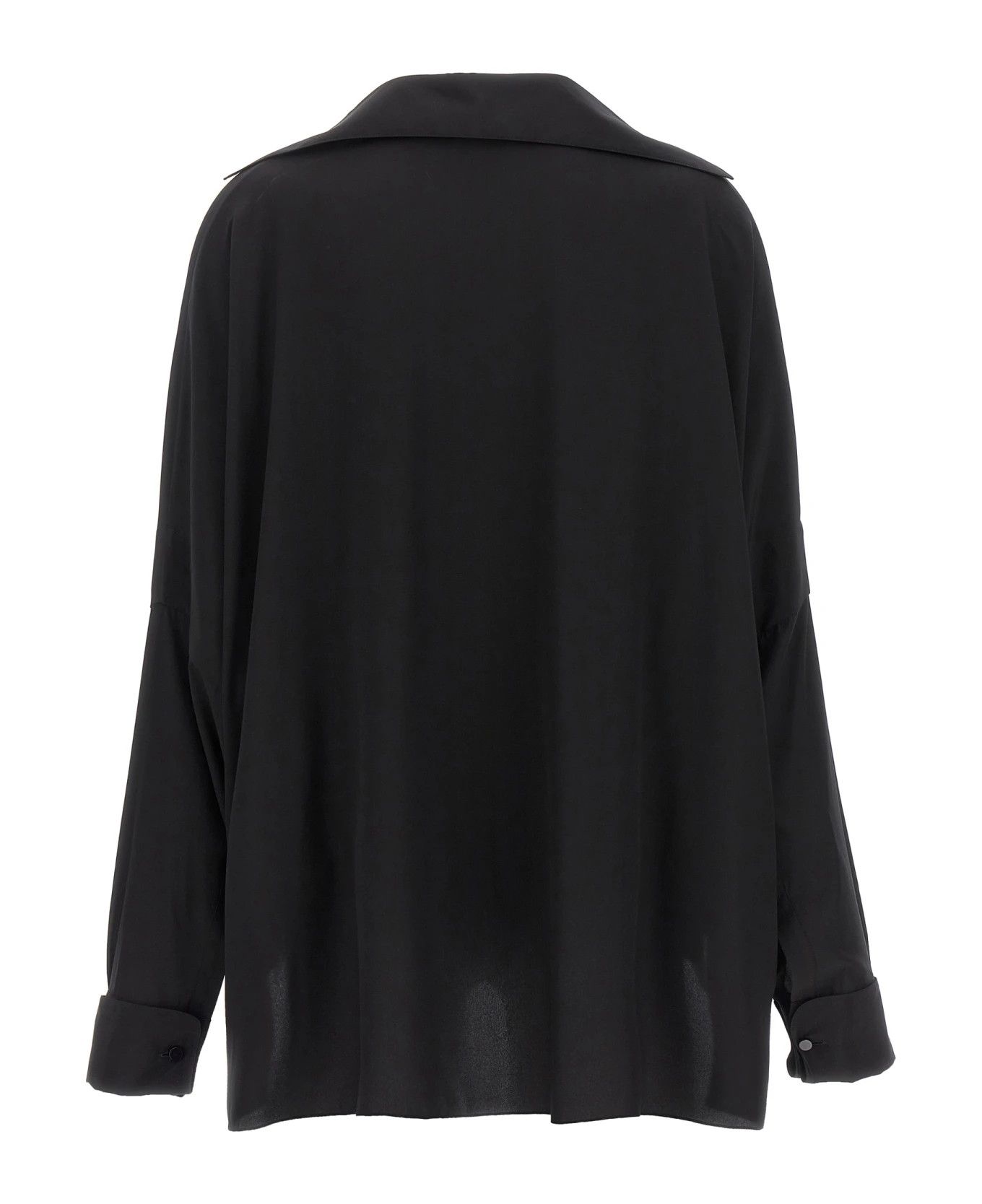 Tom Ford o1y0226 Silk Blouse in Black Size XS / US 0-2 / IT 36-38 - 2 Thumbnail