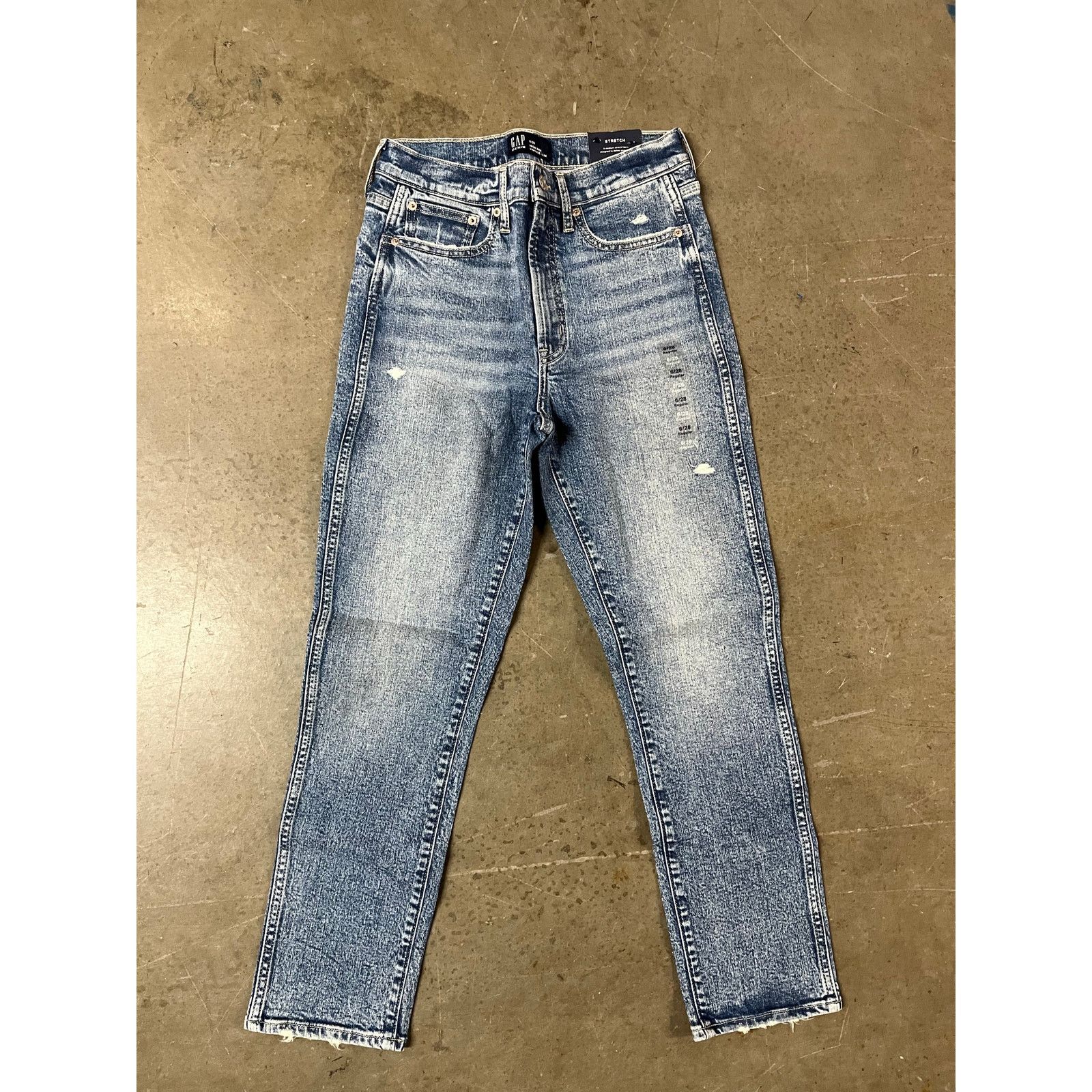 Gap Gap Women - High Rise Vintage Slim / 28R / NWT Size 28" / US 6 / IT 42 - 1 Thumbnail
