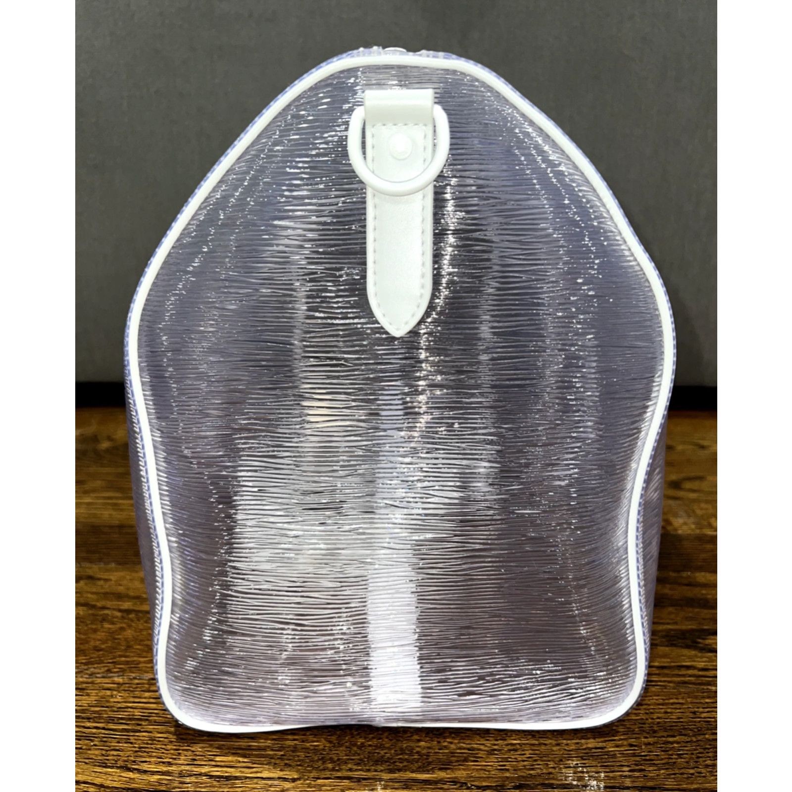 Louis Vuitton Louis Vuitton Clear Epi White Duffle Weekend Travel Bag Size ONE SIZE - 6 Thumbnail
