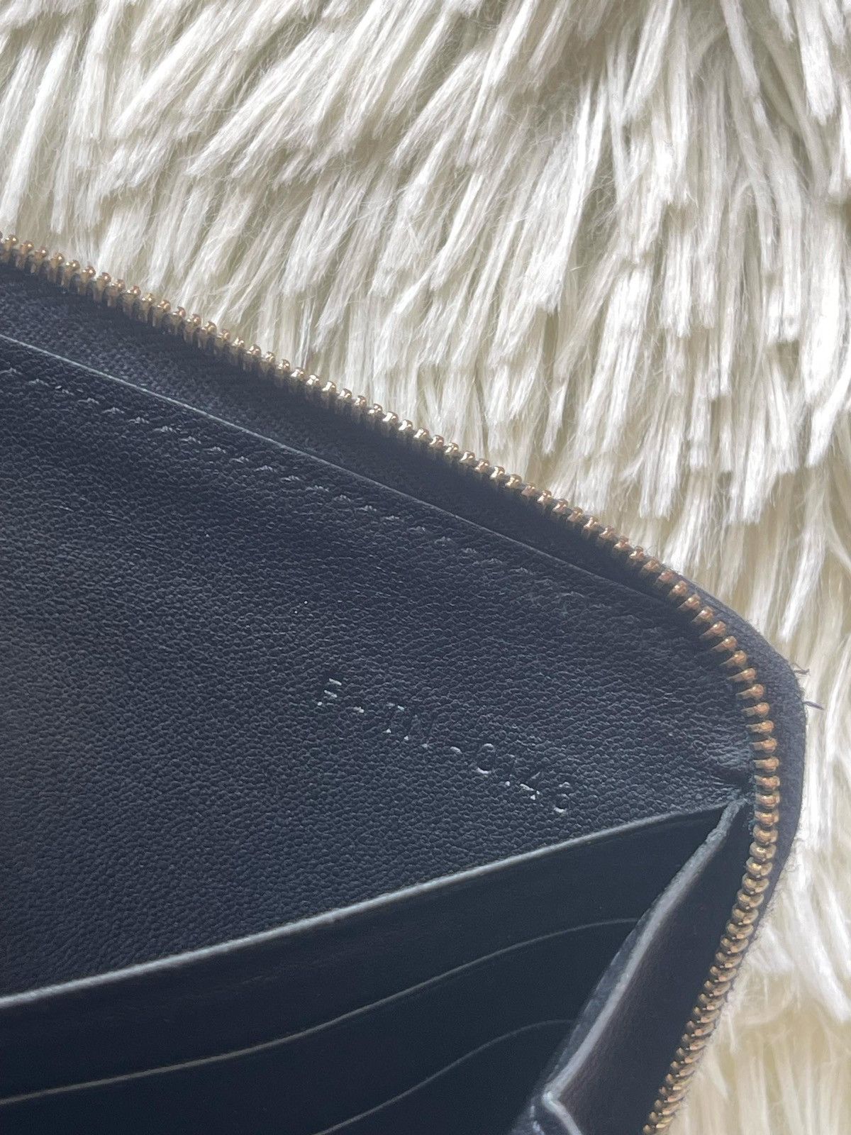 Celine × Designer × Vintage Celine Python Lambskin Zip Around Multifunction Wallet Size ONE SIZE - 17 Thumbnail