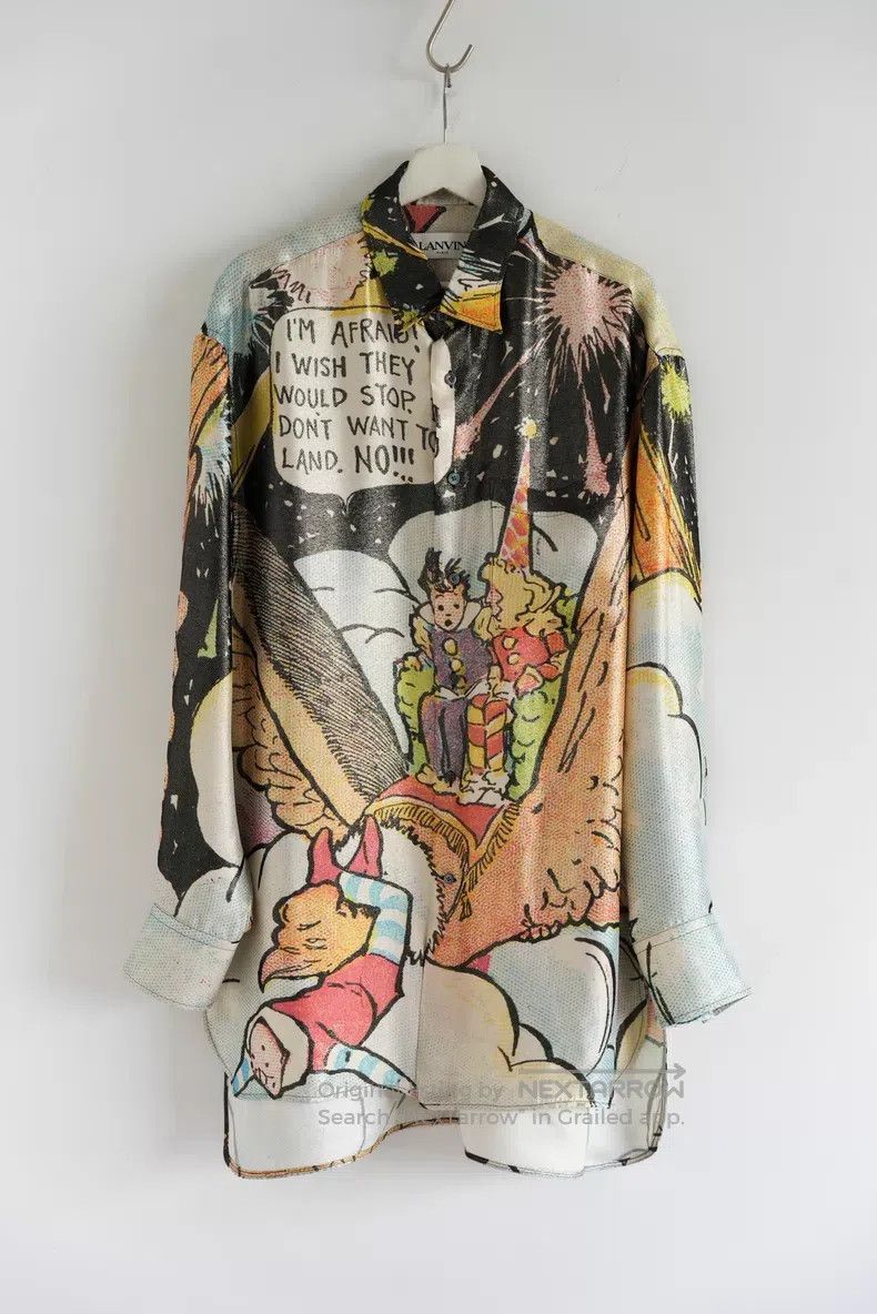 Lanvin Lanvin 20ss Nemo all-over printed blouse| Size XS / US 0-2 / IT 36-38 - 1 Thumbnail