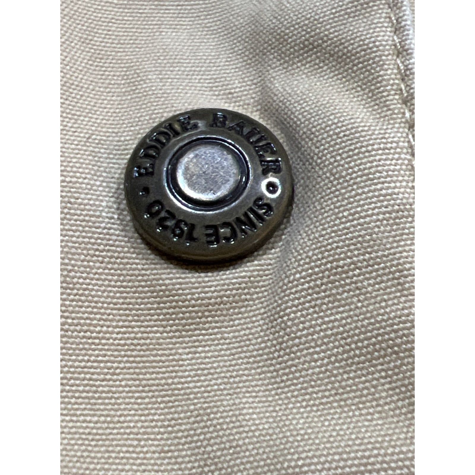 Eddie Bauer VINTAGE Eddie Bauer Jacket Womens Small Cotton Hood Pockets Zip Snaps Long Safari Chore Martin? Size S / US 4 / IT 40 - 4 Thumbnail