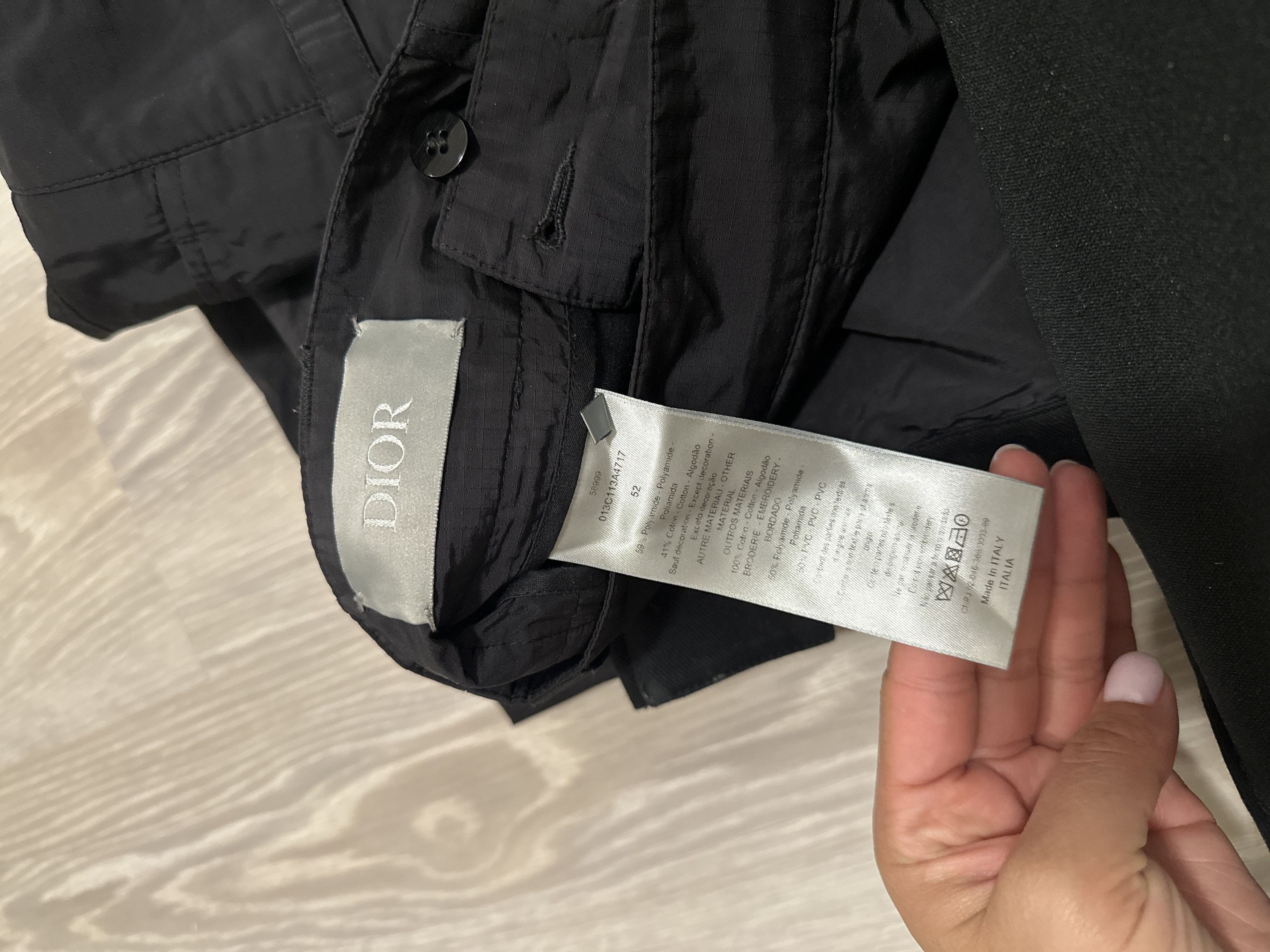 Dior Dior cargo windbreaker Size US 36 / EU 52 - 3 Thumbnail