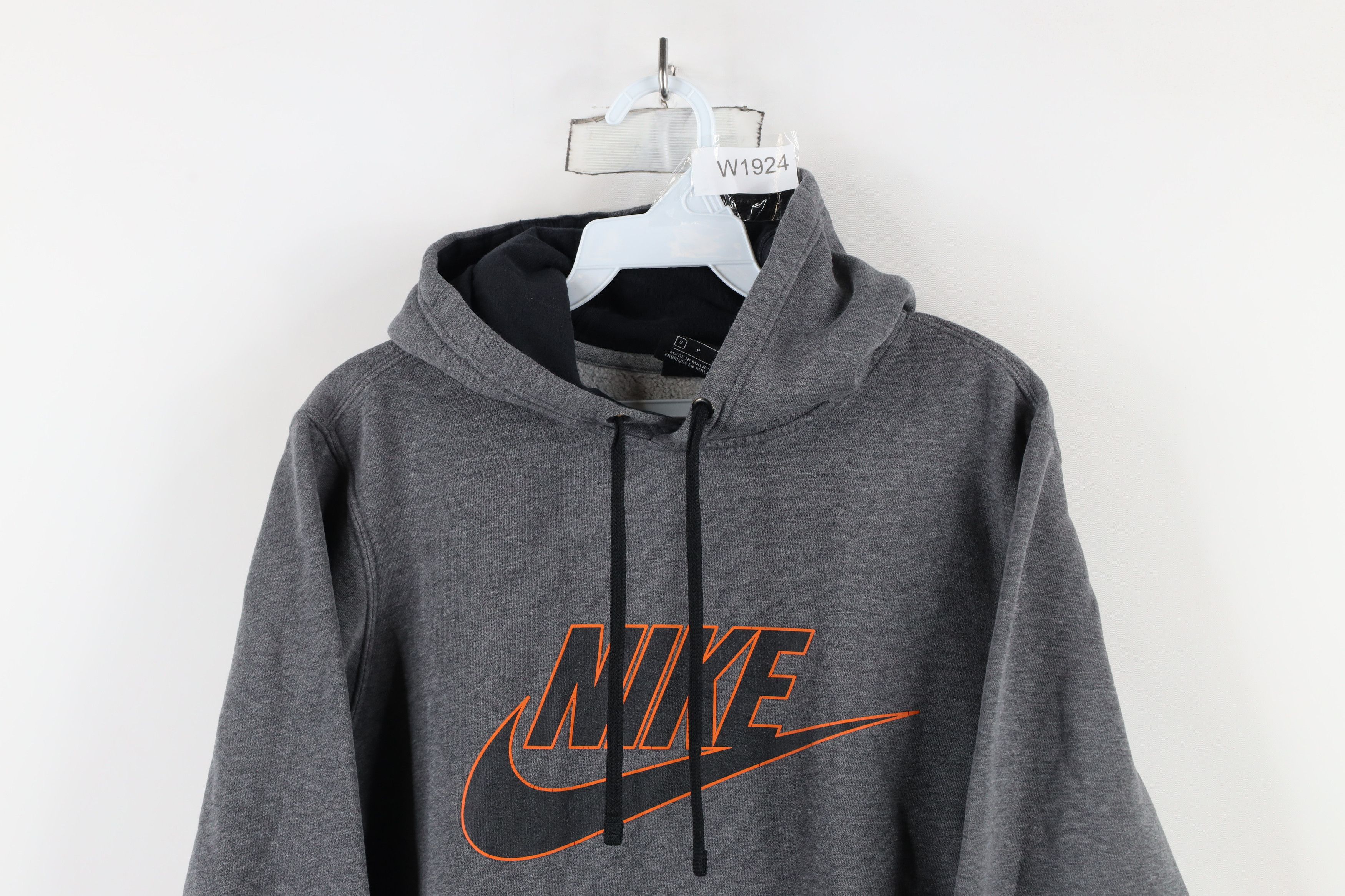 Nike × Vintage Vintage Nike Out Travis Scott Big Swoosh Hoodie Sweatshirt Size US S / EU 44-46 / 1 - 2 Thumbnail