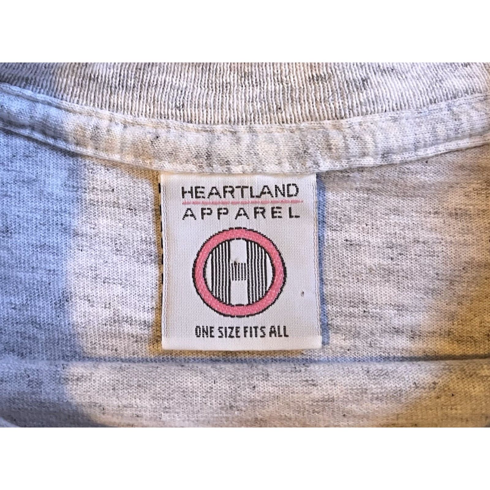 Vintage VINTAGE Heartland Apparel Shirt Women XL Grey 90s Shirt Women’s XL Gray 90s Classic Retro Shirt Vintage Womens XL Grey 90s Size XL / US 12-14 / IT 48-50 - 7 Thumbnail