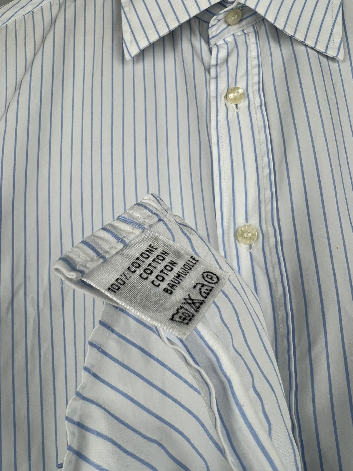 Balenciaga × Vintage Vintage Balenciaga Button Up Longsleeve Shirt Size US M / EU 48-50 / 2 - 8 Thumbnail