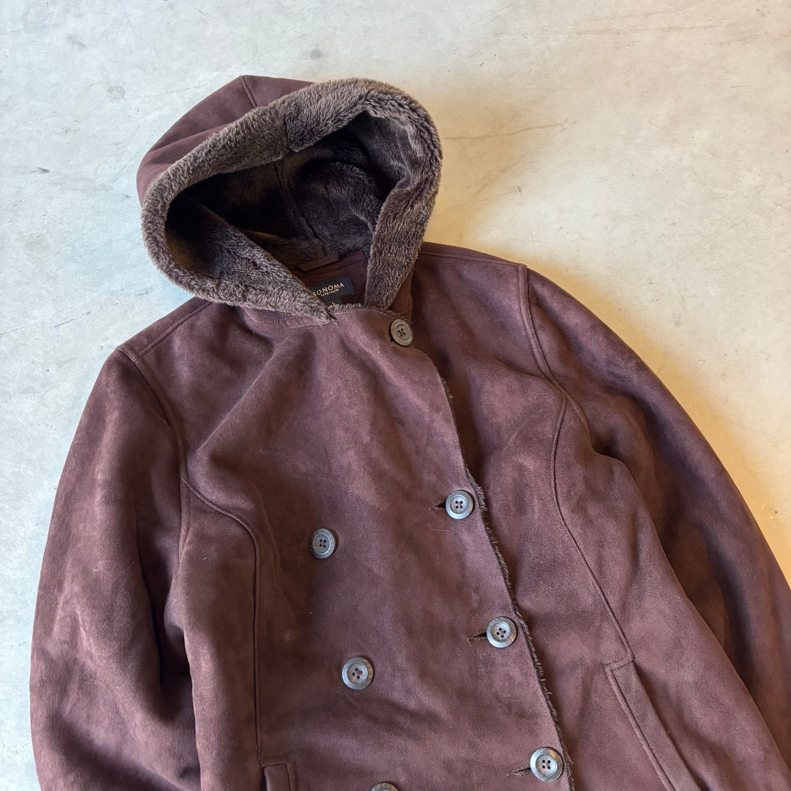 Vintage Vintage Brown Earthtone Suede Jacket Size US L / EU 52-54 / 3 - 2 Thumbnail