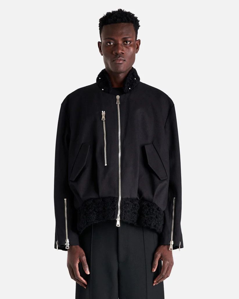 Namacheko o1s1v1r1oon0925 Exclusive Ipstone Bomber Jacket in Black Size US L / EU 52-54 / 3 - 1 Thumbnail