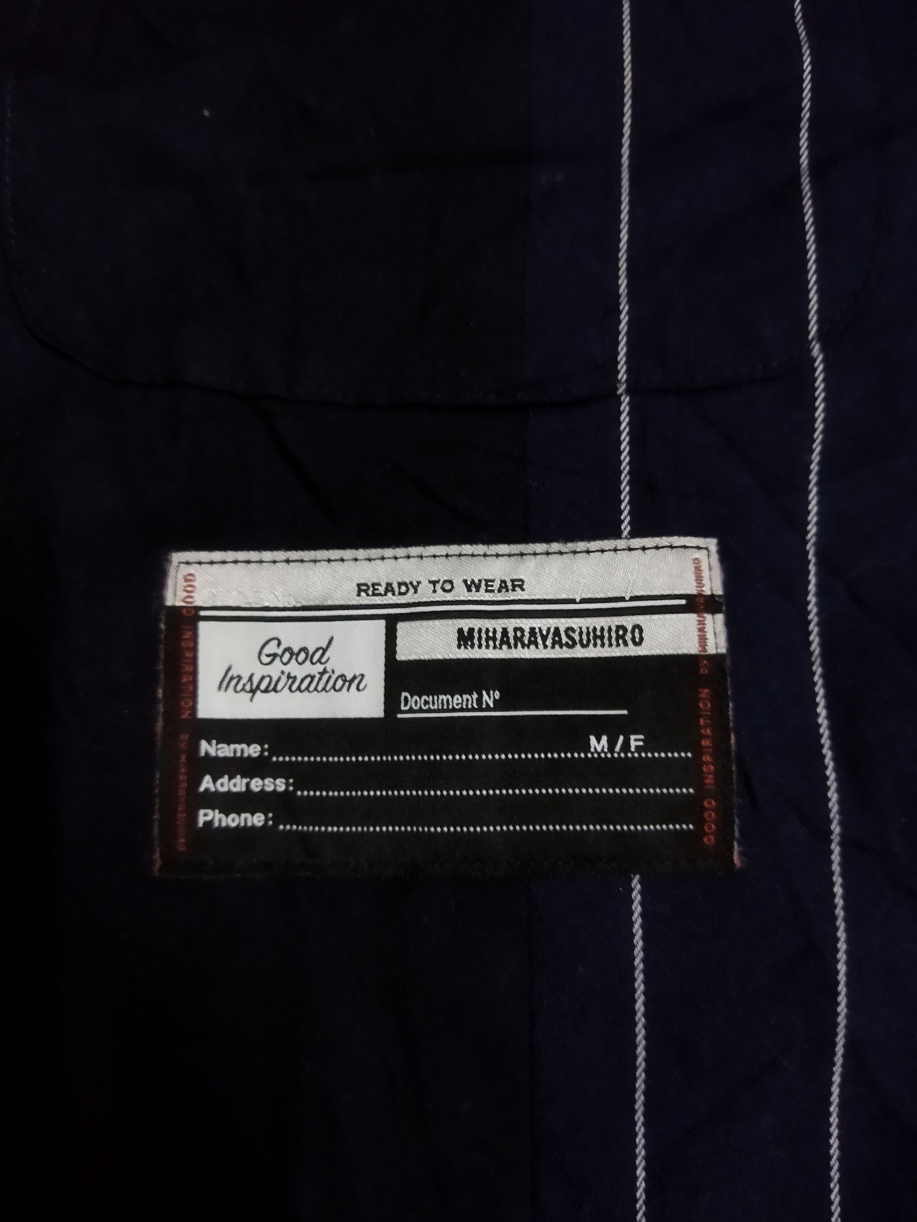 GU × Maison MIHARA YASUHIRO Miharayasuhiro X Gu Shirt Size US L / EU 52-54 / 3 - 3 Thumbnail