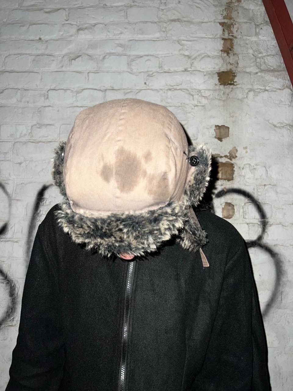 Hysteric Glamour × If Six Was Nine × Vintage Vintage Y2K Lonsdale Active Ushanka Opium Black Fur Faux Ava Size ONE SIZE - 4 Thumbnail