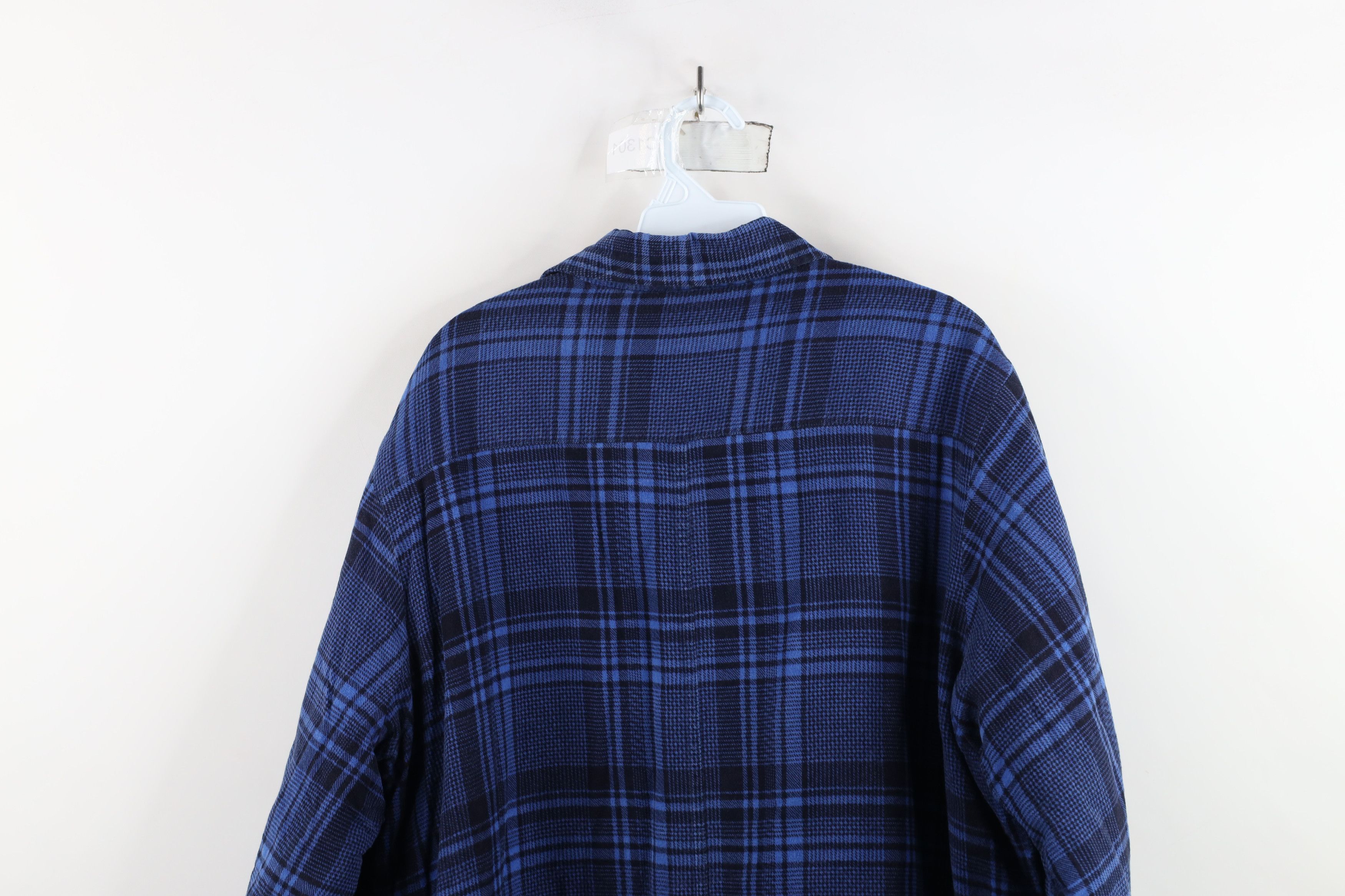 Vintage Vintage 70s Streetwear Quilted Flannel Shirt Jacket Size US L / EU 52-54 / 3 - 16 Thumbnail