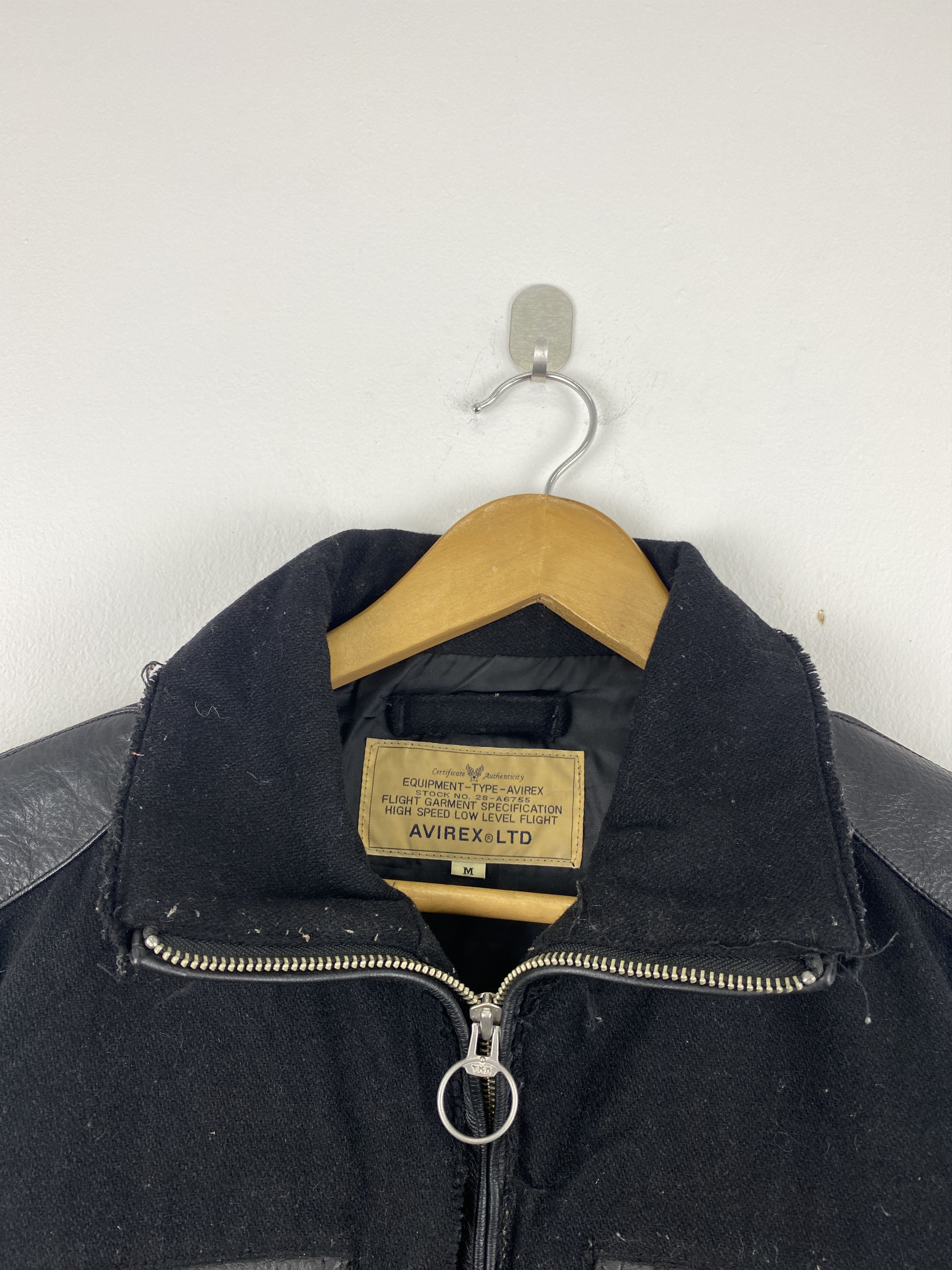 Avirex × Freewheelers × Vintage Vintage Avirex Flying Leather Pocket Jacket J1987 Size US M / EU 48-50 / 2 - 8 Thumbnail