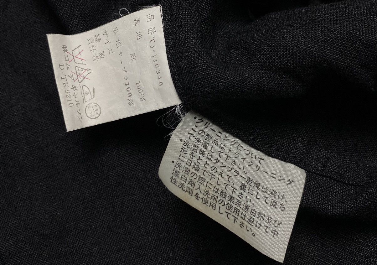 Tricot Comme des Garcons CDG Tricot AD1999 Linen Oversized Blazer Size L / US 10 / IT 46 - 8 Thumbnail