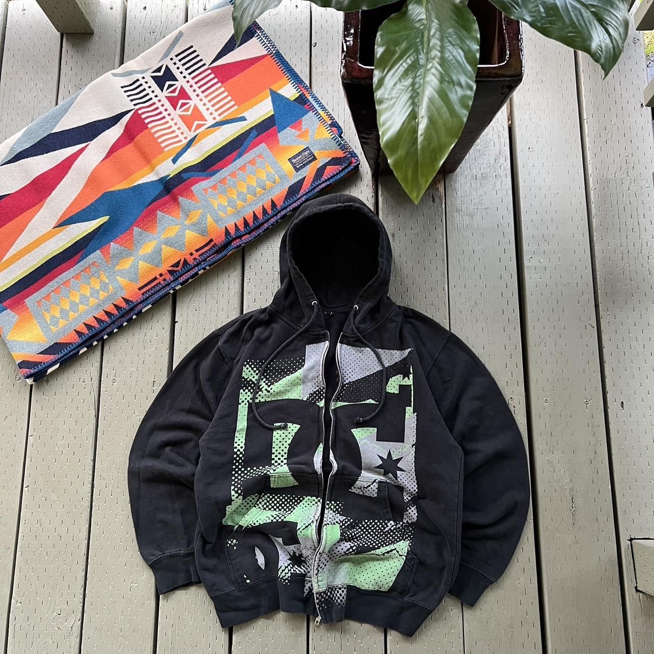DC × Vintage Vintage Y2K DC Hoodie Sweatshirt 2000s Size US XL / EU 56 / 4 - 2 Thumbnail