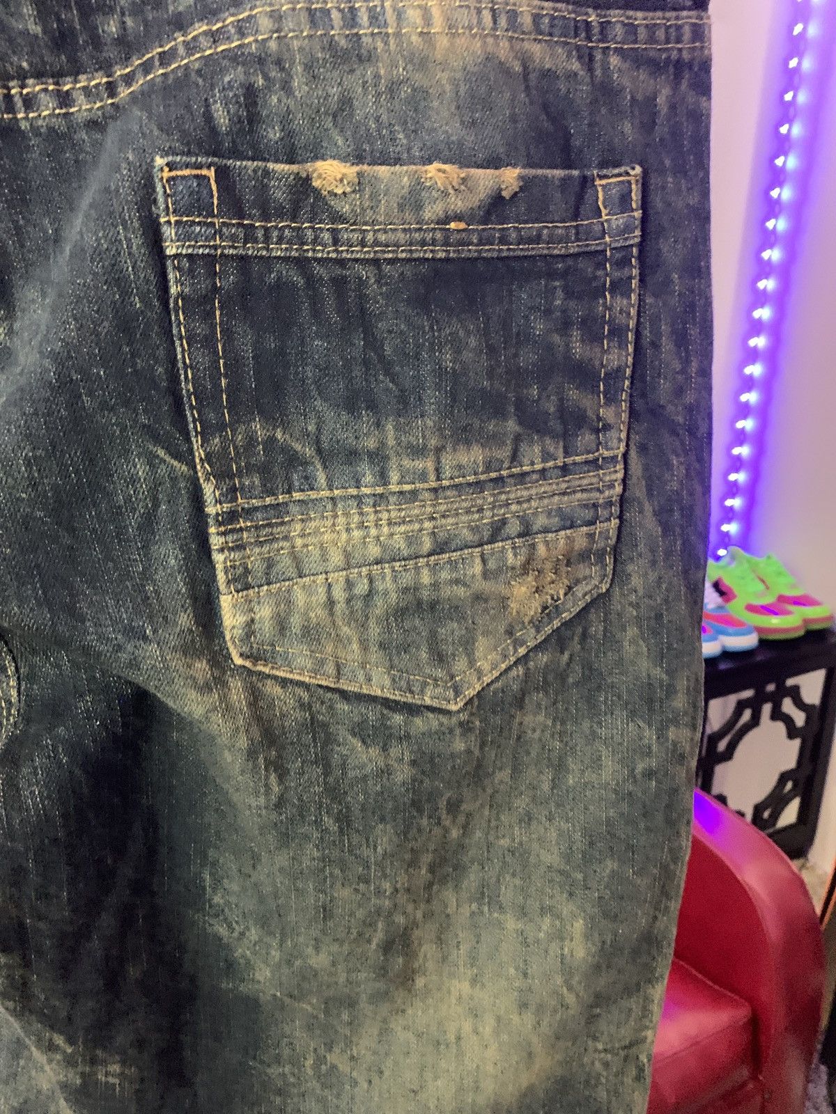 Southpole Southpole Y2K Men’s Denim Pants Size US 42 / EU 58 - 12 Thumbnail