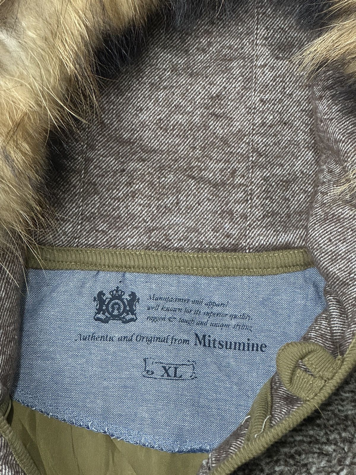 Japanese Brand Fur hoodie fleece style mitsumine Size US L / EU 52-54 / 3 - 8 Thumbnail