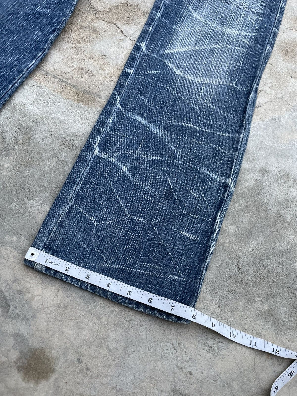 Japanese Brand × Seditionaries Double Waist Acid Wash Denim Jeans Pants Size US 29 - 10 Thumbnail