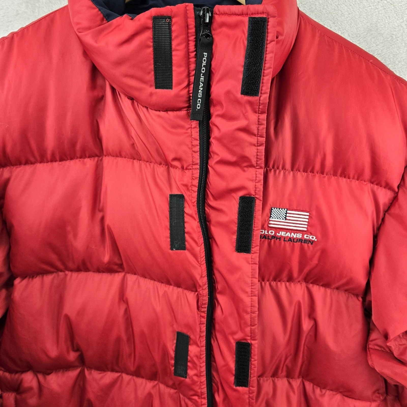 Polo Ralph Lauren Polo Ralph Lauren Down Puffer Jacket Trek Tech XL Vintage Size US XL / EU 56 / 4 - 6 Thumbnail