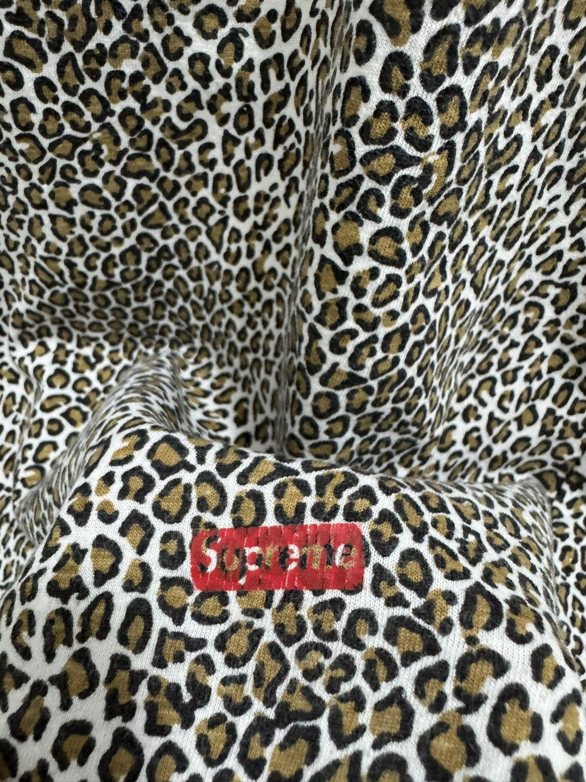 Hanes × Supreme HANES COLLAB SUPREME LEOPARD MONOGRAM CAMO TEE Size US L / EU 52-54 / 3 - 4 Thumbnail