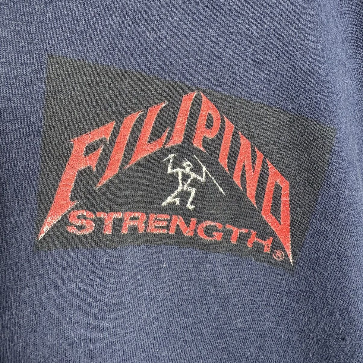 Vintage Vintage 90s Filipino Strength Legacy Portrait T-Shirt Size US XL / EU 56 / 4 - 5 Thumbnail