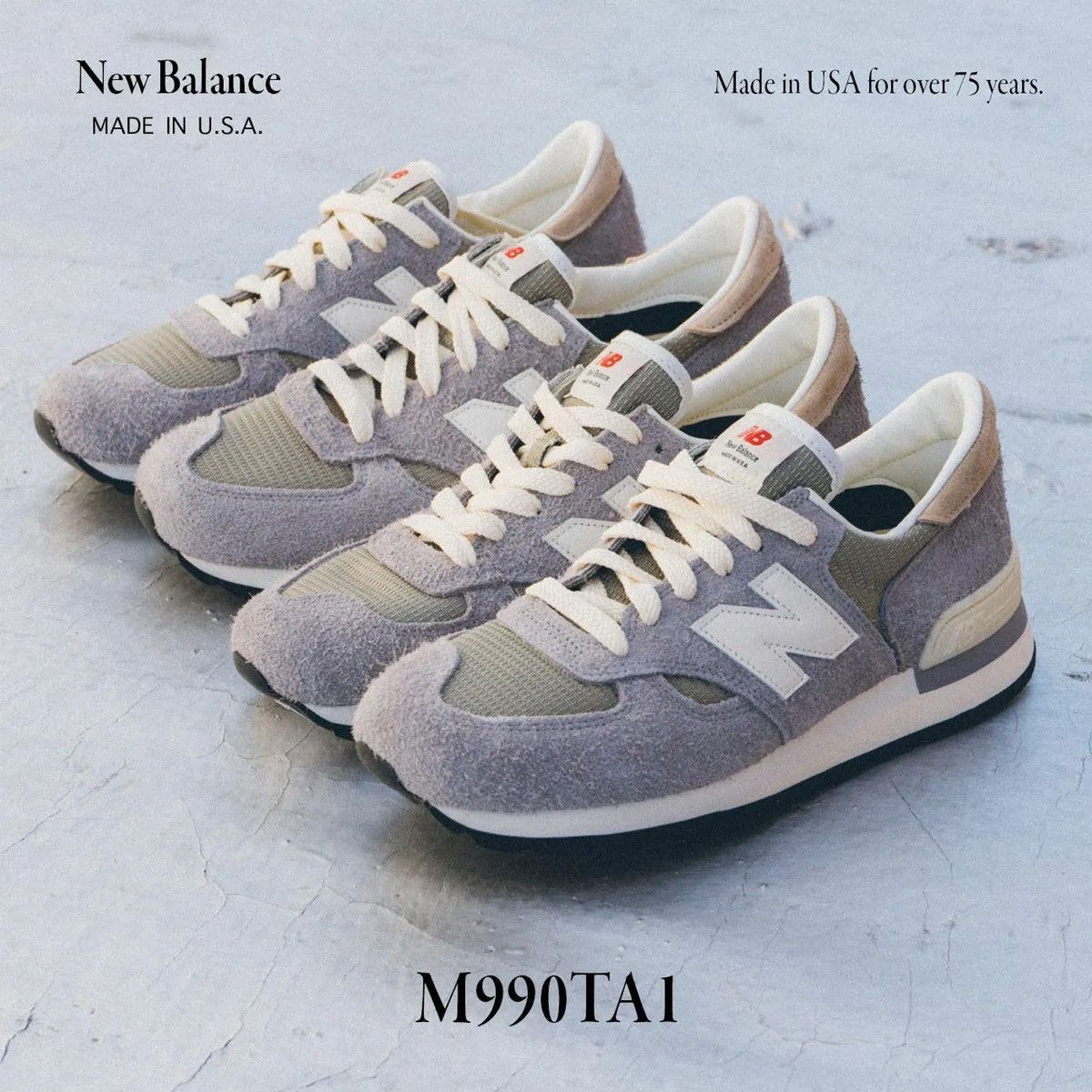 New Balance New Balance Made in 990v1 Teddy Santis Marblehead Size US 7.5 / EU 40-41 - 3 Thumbnail