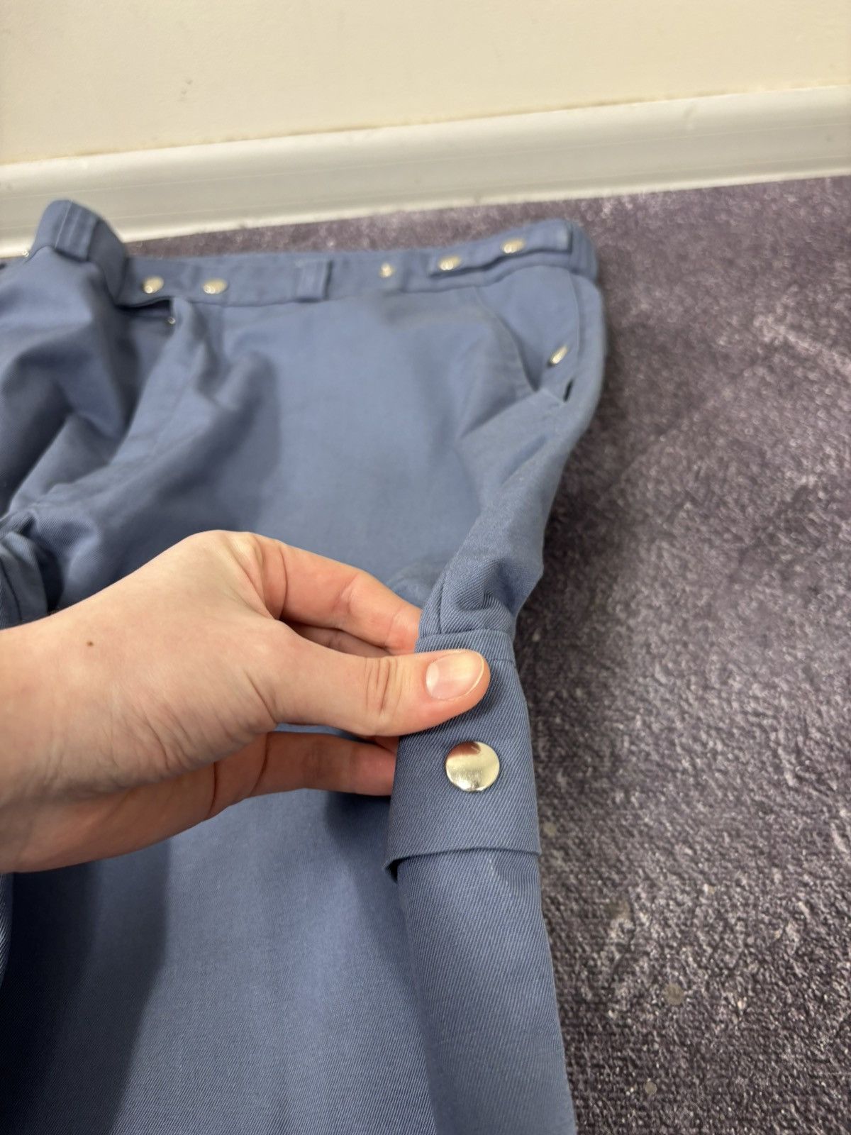 Other Vintage Lutteurs German/French Workwear Blue Utility Pants Size US 34 / EU 50 - 12 Thumbnail