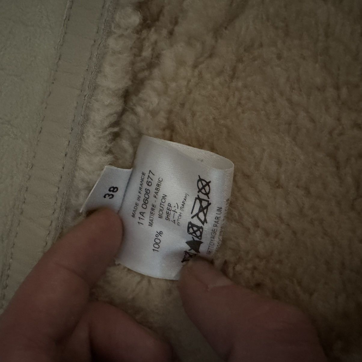 Givenchy × Vintage Sheepskin givenchy paris leather vest Size S / US 4 / IT 40 - 10 Thumbnail