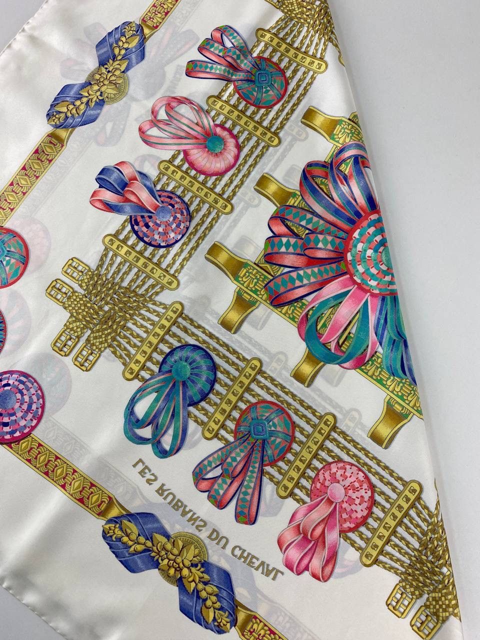 Hermes Hermes 90s Les Rubans Du Cheval scarf Size ONE SIZE - 11 Thumbnail