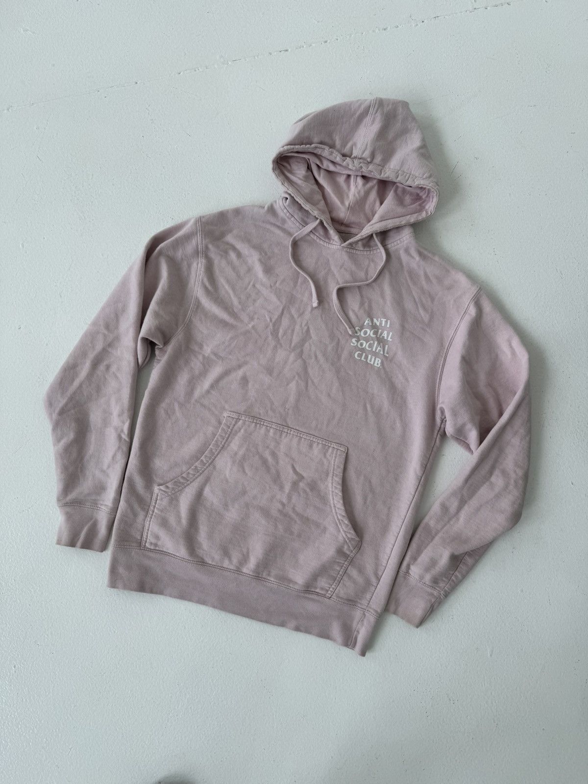 Anti Social Social Club Anti Social Social Club Pink Hoodie ASSC Big Logo Size US M / EU 48-50 / 2 - 1 Thumbnail