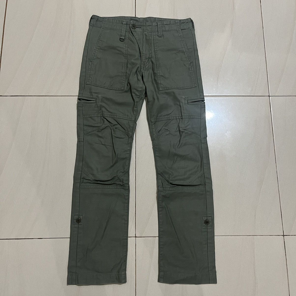 ABAHOUSE Abahouse olive pants Size 30" / US 8 / IT 44 - 1 Thumbnail