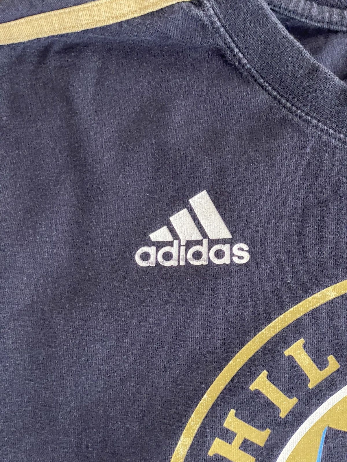 Adidas Adidas Philadelphia Union Three Stripe Long Sleeve T-Shirt Size US L / EU 52-54 / 3 - 4 Thumbnail