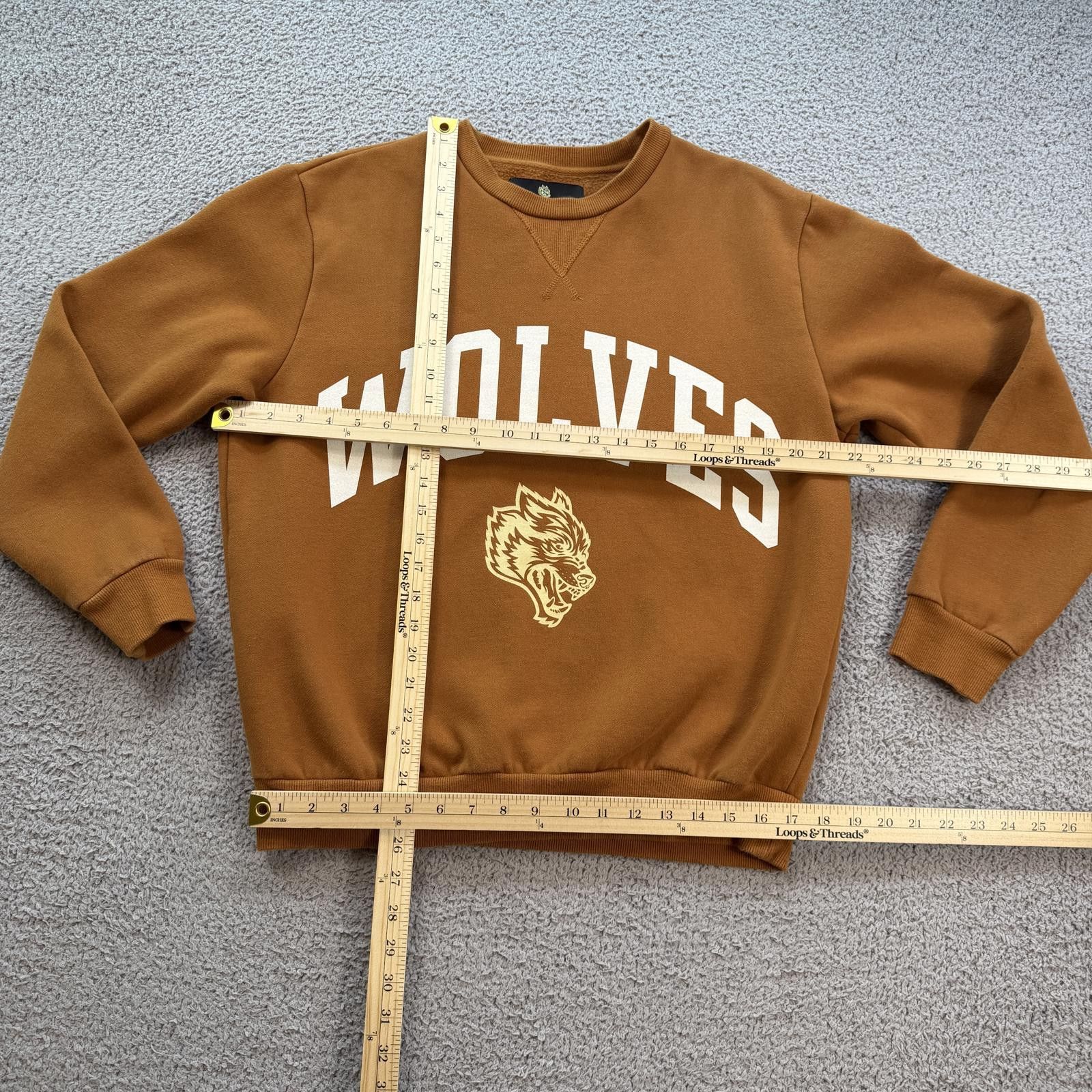 Darc Sport Darc Sport Wolves Bushido Code Crewneck Sweatshirt Brown M Size US M / EU 48-50 / 2 - 3 Thumbnail