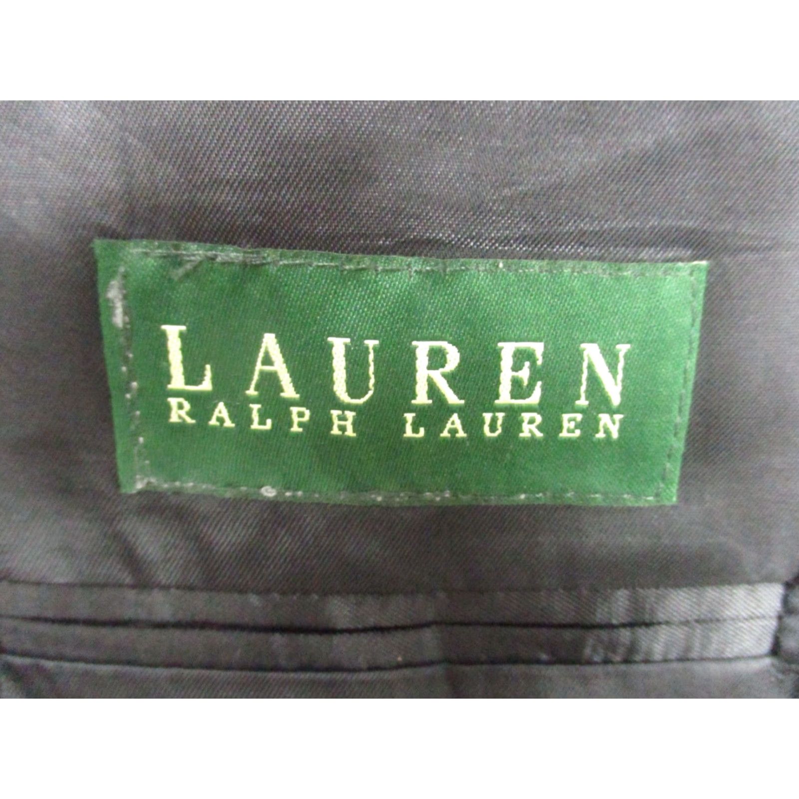 Ralph Lauren VINTAGE LAUREN RALPH LAUREN Sport Jacket 48L Wool Gray Stripe Blazer Size 48R - 4 Thumbnail
